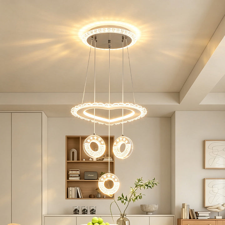 Adjustable Pendant Chandelier