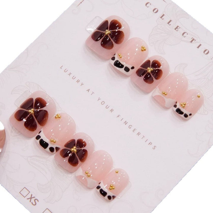 Luxury Decorative Press-On Nail Set