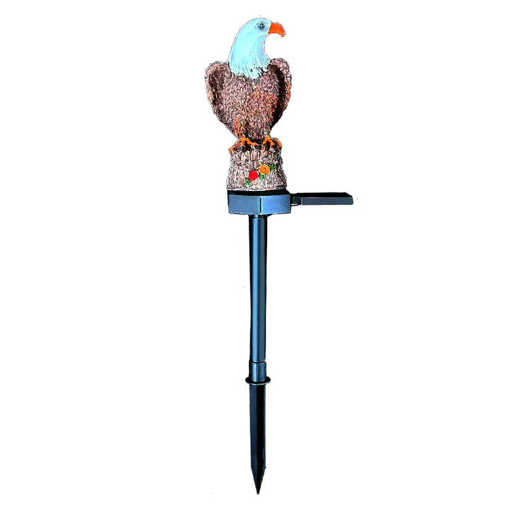 Welcoming Birdhouse Solar Pathway Stake Light With Dusk-To-Dawn Sensor Stornfield