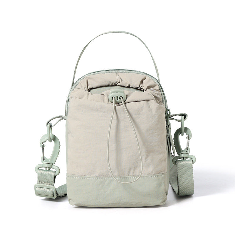 Minimalist Drawstring Shoulder Bag