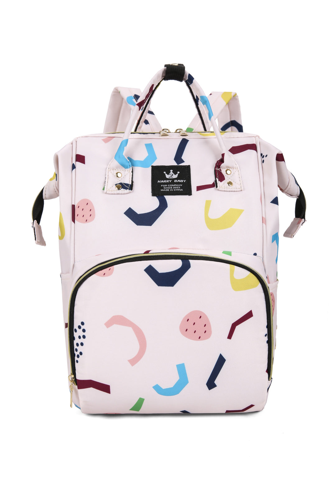 Stylish Floral Patterned Baby Care Backpack Stornfield