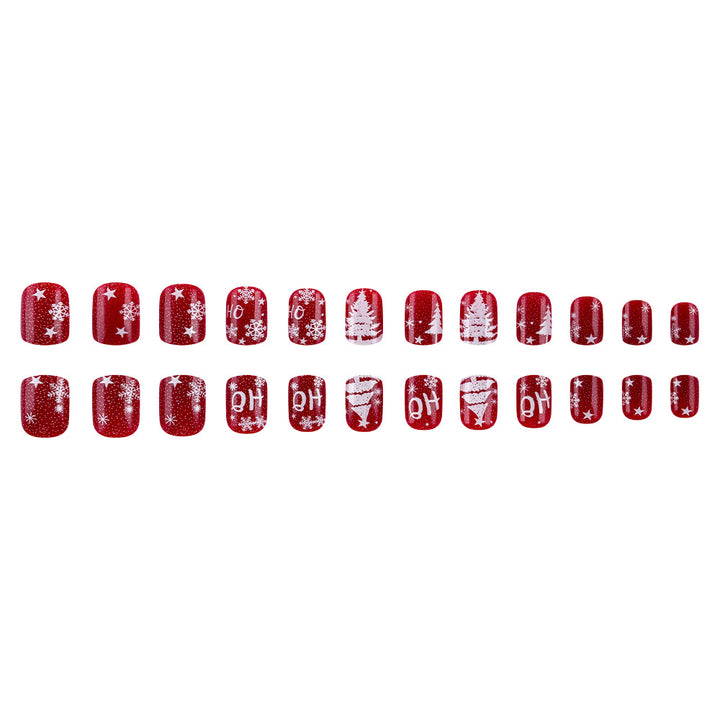 Festive Holiday-Themed Nail Art Stornfield 1787542979