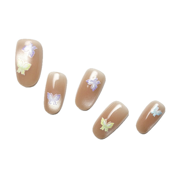 Artistic Press-On Nail Set Stornfield