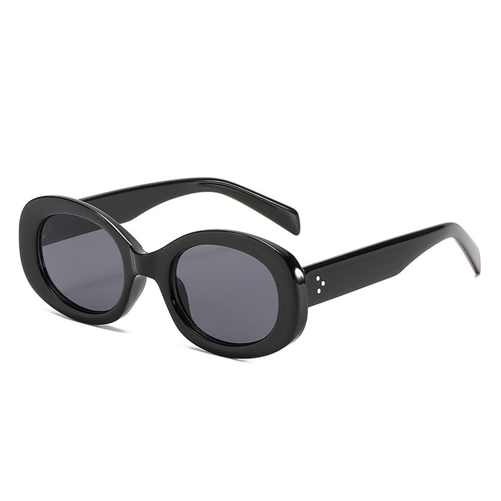 Vintage-Style Oval Frame Sunglasses Stornfield