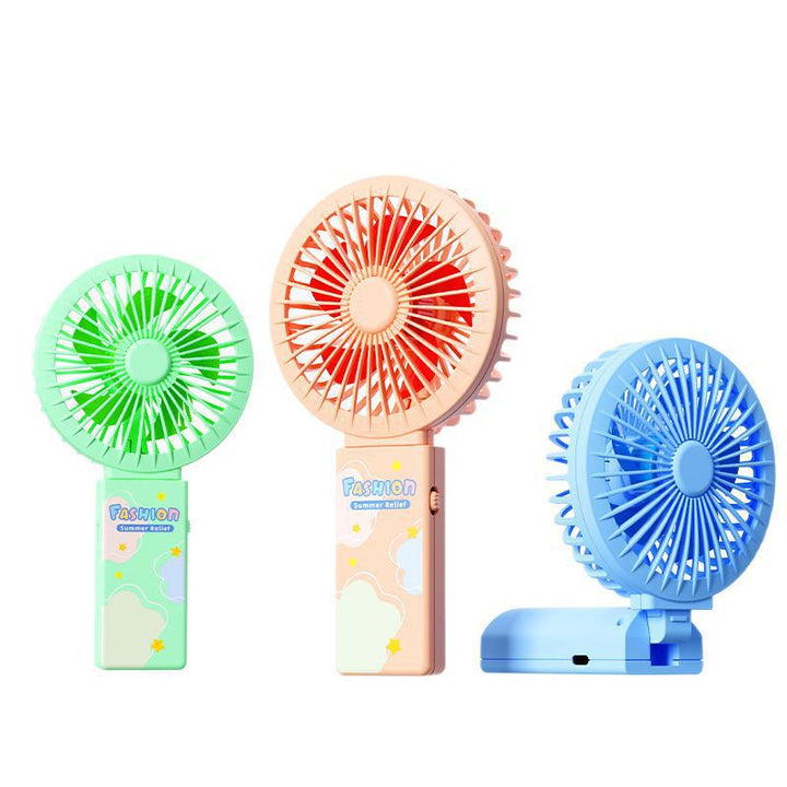 Women's Portable Mini Fan with Decorative Design Stornfield