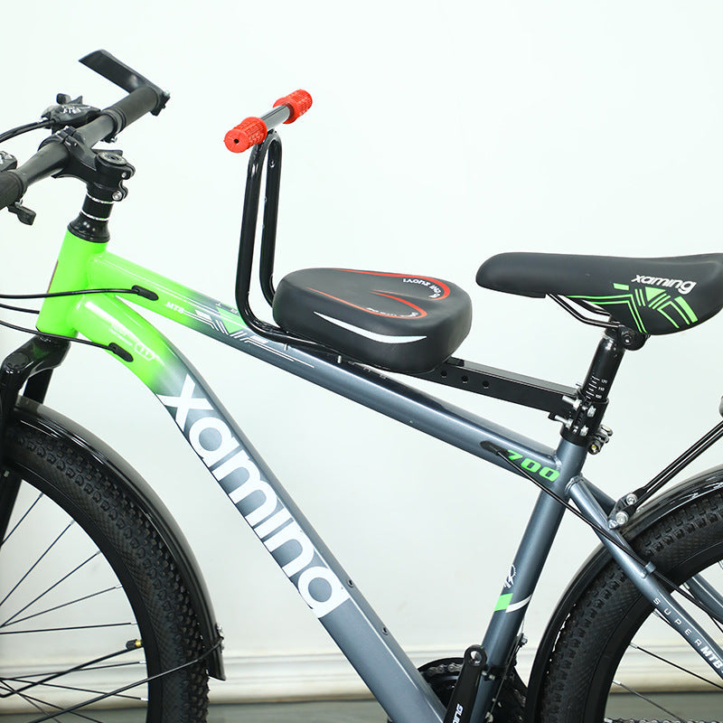 adjustable padded child bicycle passenger seat with safety armrest Stornfield
