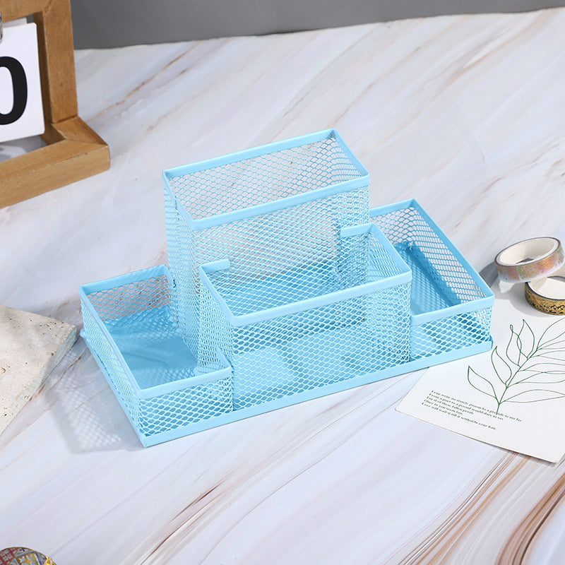Multi-Compartment Wire Mesh Organizer Stornfield