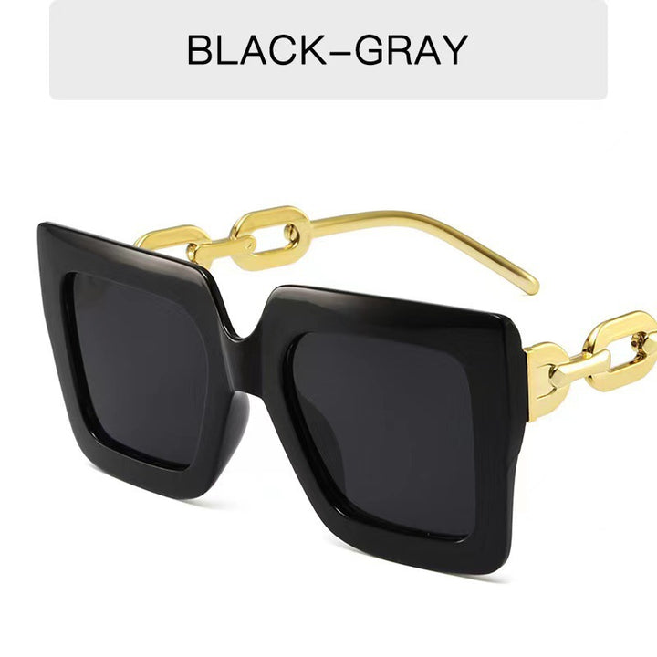 Stylish Wide Square Frame Sunglasses Stornfield