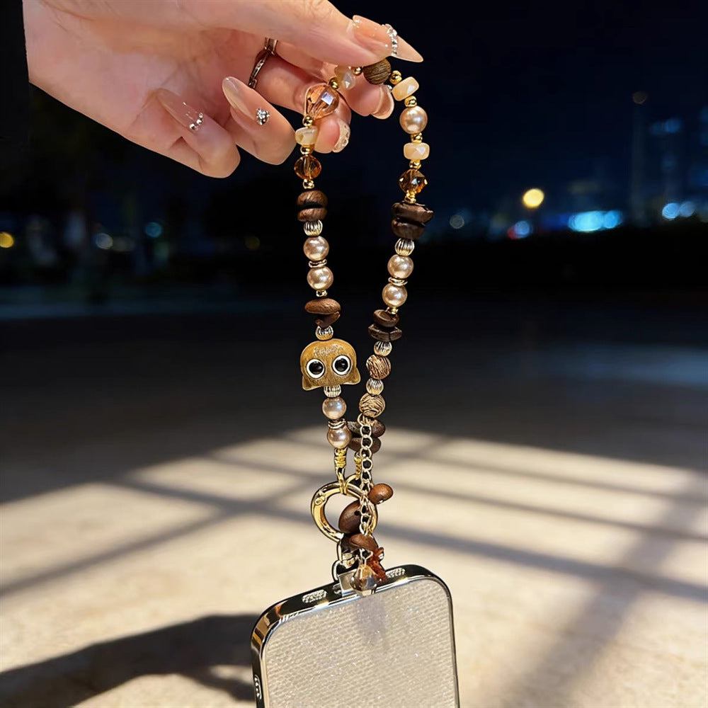 Artistic Beaded Phone Charm Holder Stornfield