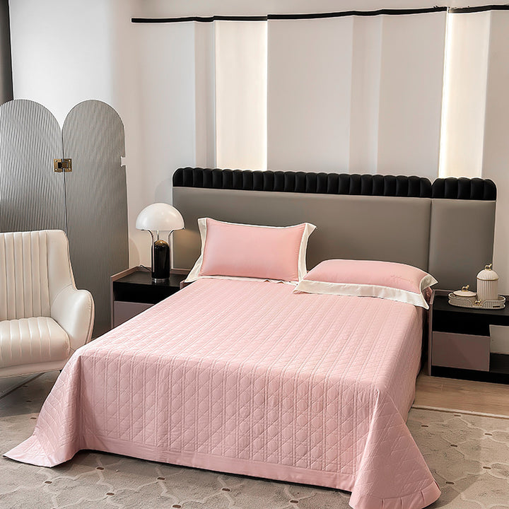 Luxury Brushed Microfiber Hotel-Feel Duvet Cover Set with Contrast Hem and Envelope Closure