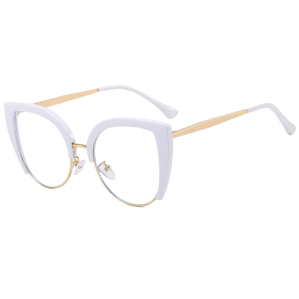 Women Fashion Cat-Eye Glasses made of Plastic with Metal Accents Stornfield