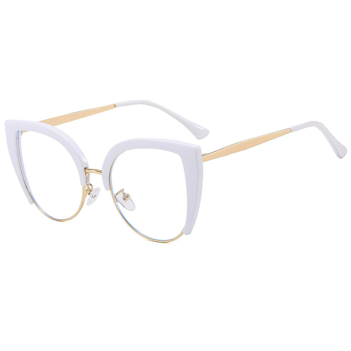 Women Fashion Cat-Eye Glasses made of Plastic with Metal Accents Stornfield
