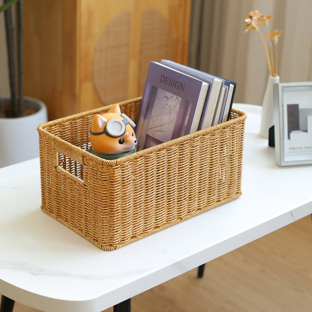 Stylish Woven Storage Bin Stornfield