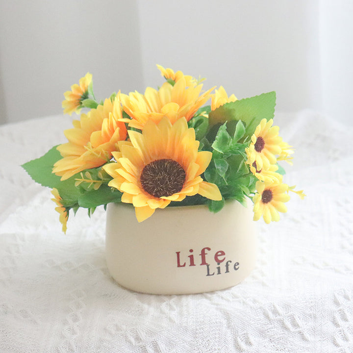 Decorative Floral Arrangement for Tabletop Decor