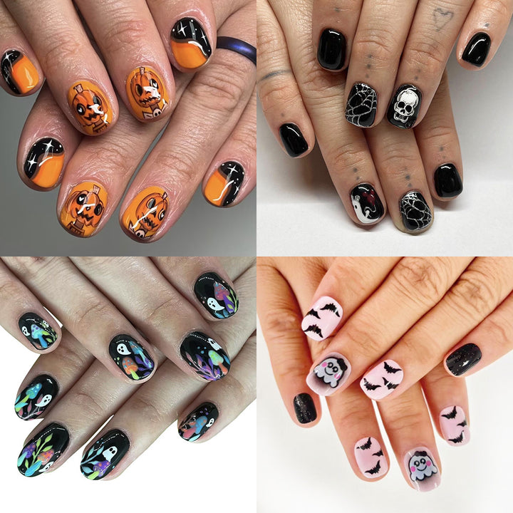 Spooky Seasonal Nail Art Set Stornfield
