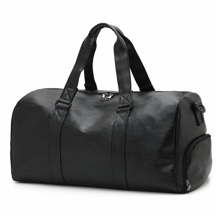 Premium Leather Travel Duffle Bag Stornfield