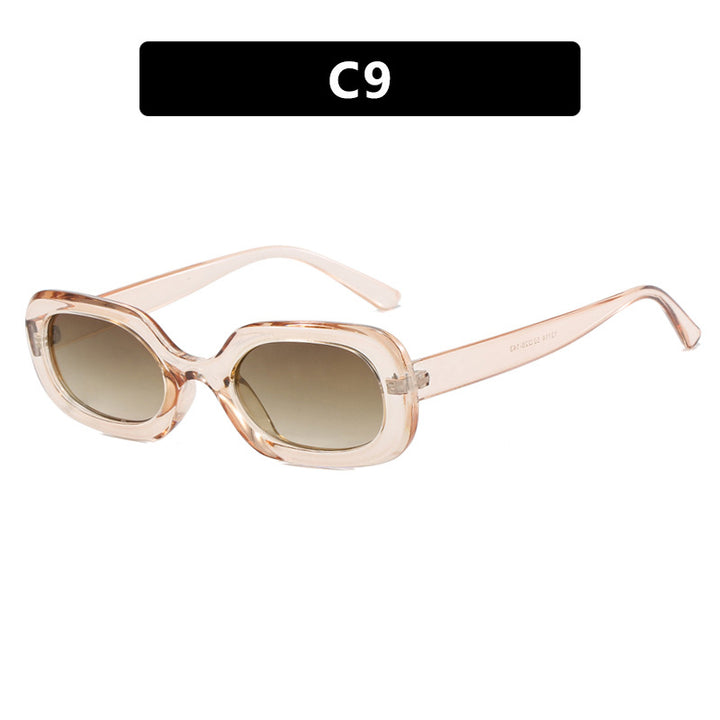 Women's oversized sunglasses with unusual pattern Stornfield