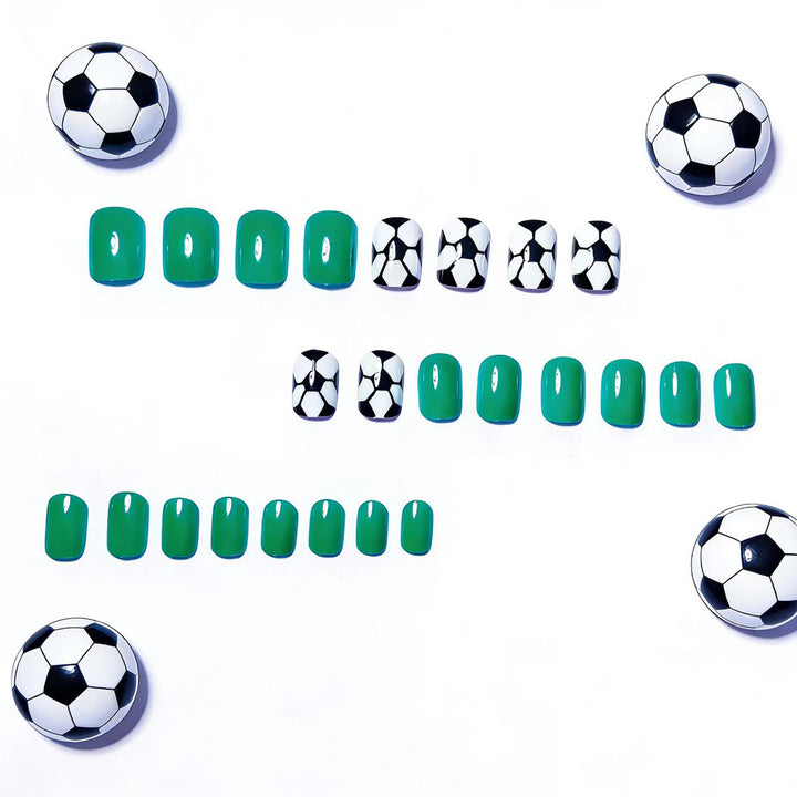 Artificial nails in sporty football design Stornfield