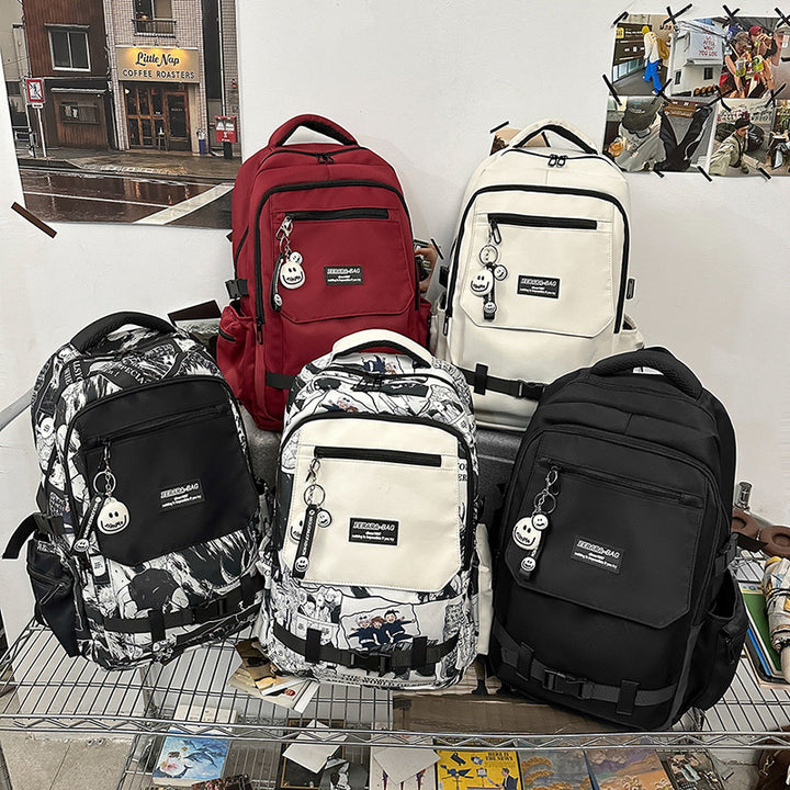 Artistic Graphic Print Backpack Stornfield