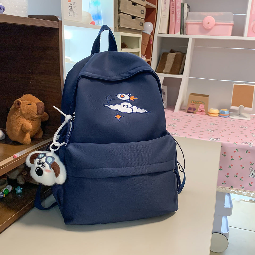 Everyday backpack with unique embroidery design Stornfield