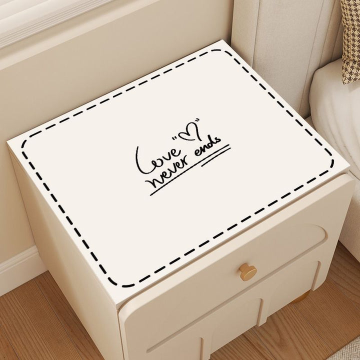 Cosmic-Themed Decorative Nightstand Mat