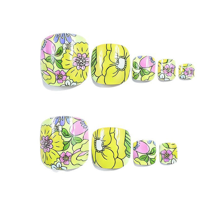 Decorative Floral Nail Art Stornfield