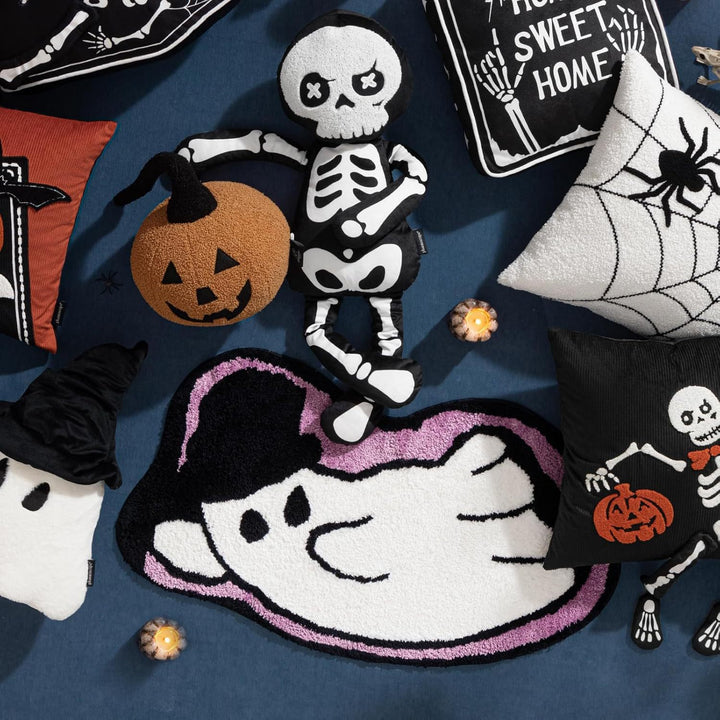 Halloween-Themed Ghost Bath Mat Stornfield