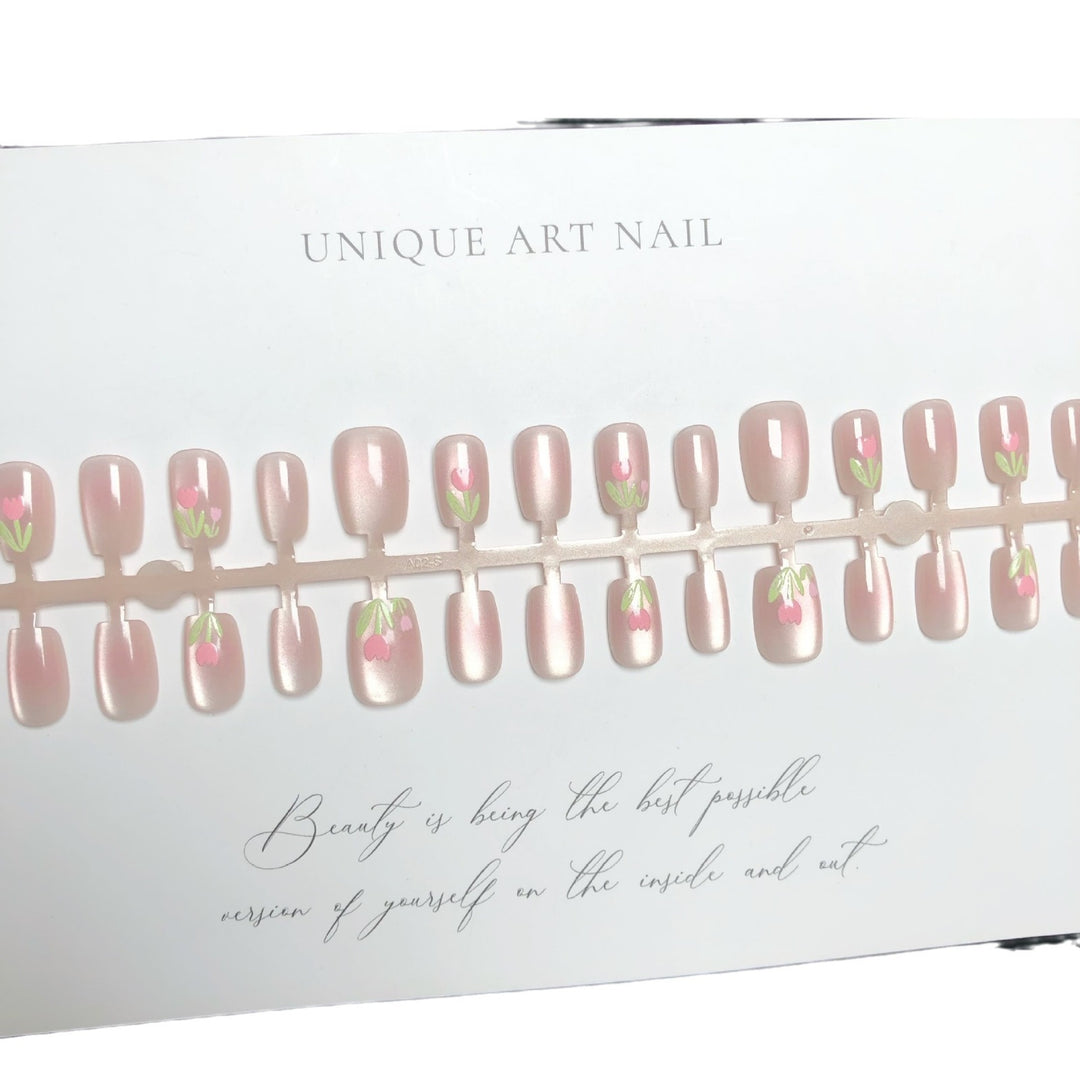 Botanical Floral Press-On Nail Set