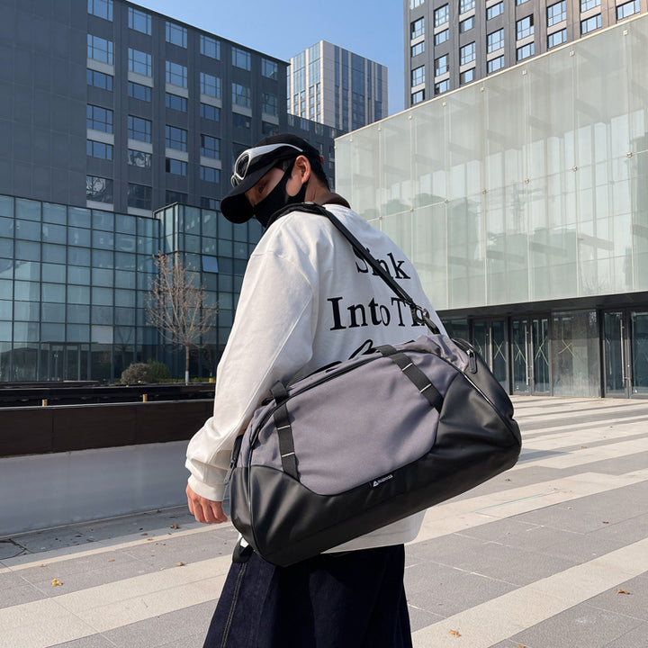 Sporty Weekend Duffel Bag with Multifunctional Compartments Stornfield