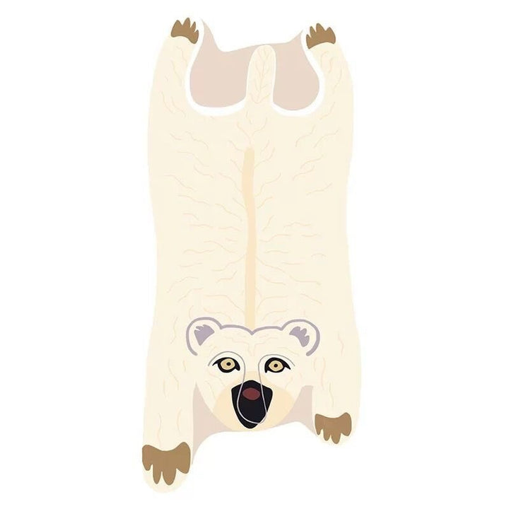Cute Animal-Themed Bath Mat for Bathroom Floor