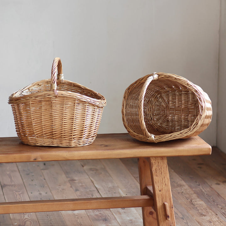 Storage basket made of natural rattan Stornfield