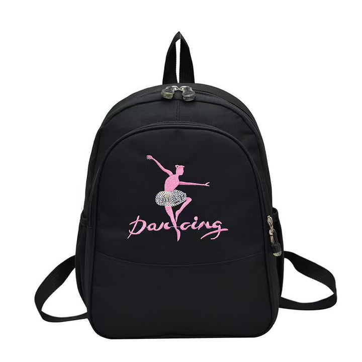 Ballerina-Themed Embroidered Backpack Stornfield