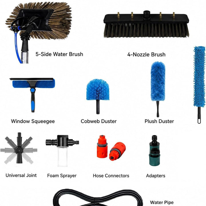 Multi-Functional High-Pressure Cleaning Tool Set Stornfield