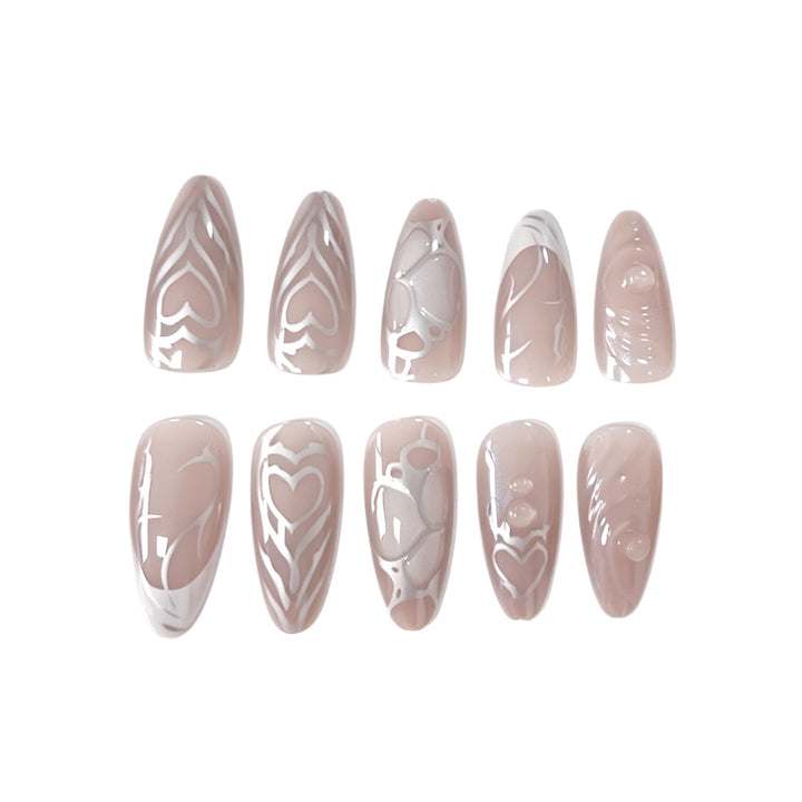 Elegant Acrylic Nail Art Design Stornfield