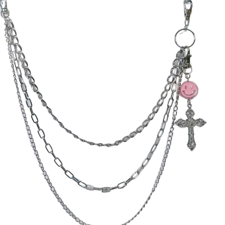 Fashionable chain belt with charm pendants Stornfield