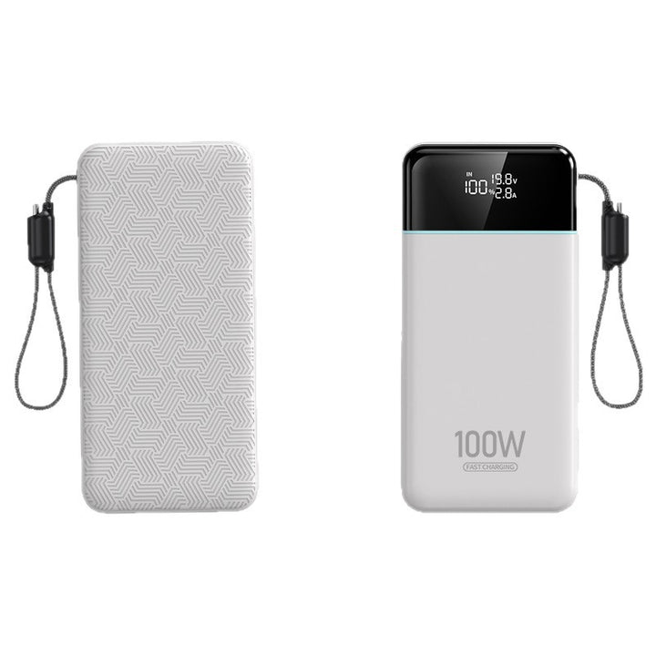 Powerful power bank with Intelligent Usb-C fast charging and digital charge level indicator Stornfield