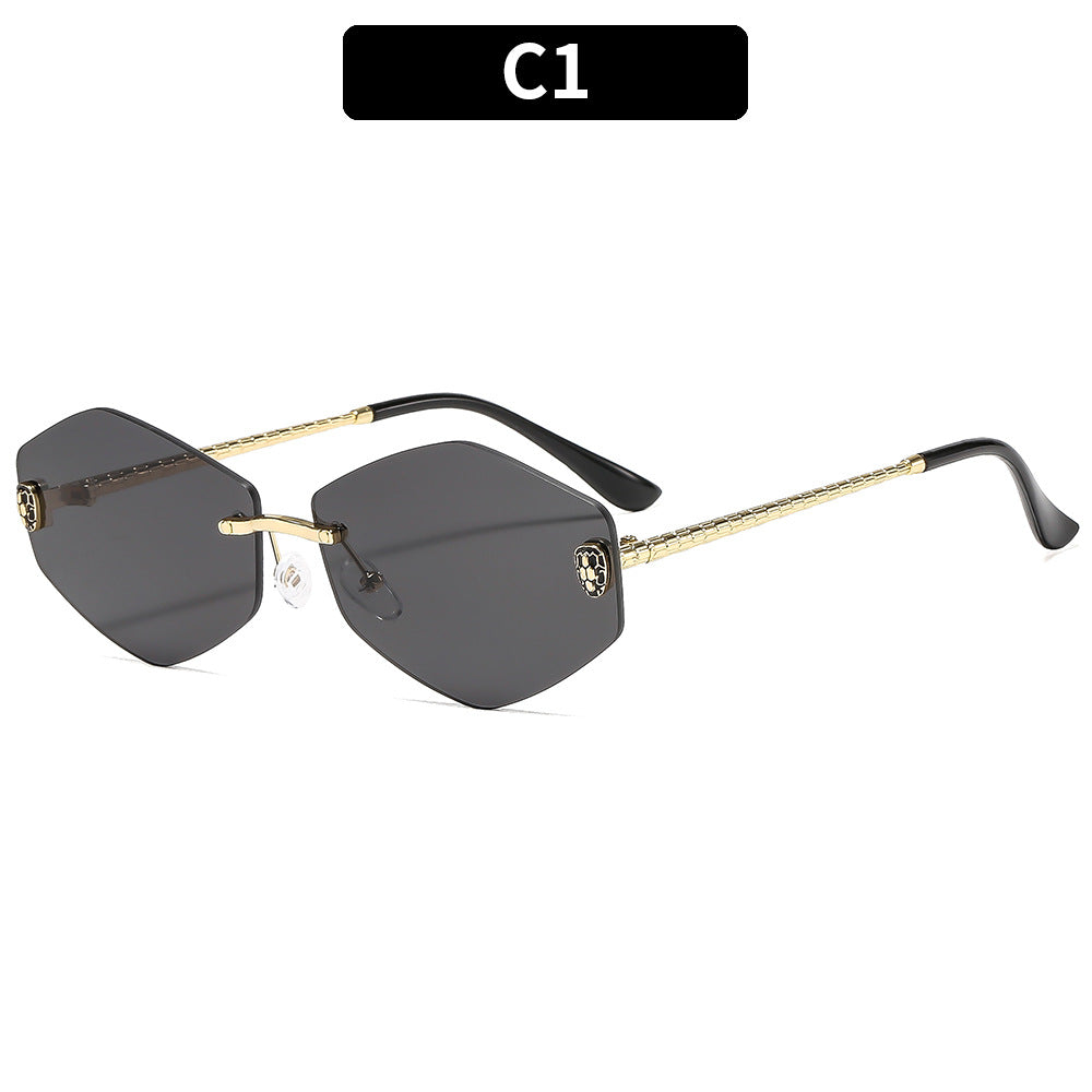 Artistic Hexagonal Sunglasses