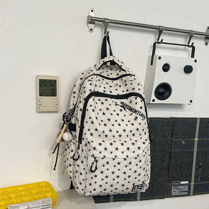 Star-Patterned Adventure Backpack Stornfield