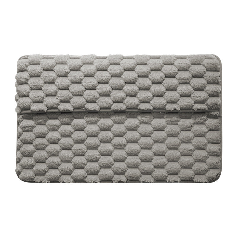 Plush Bubble Bath Mat