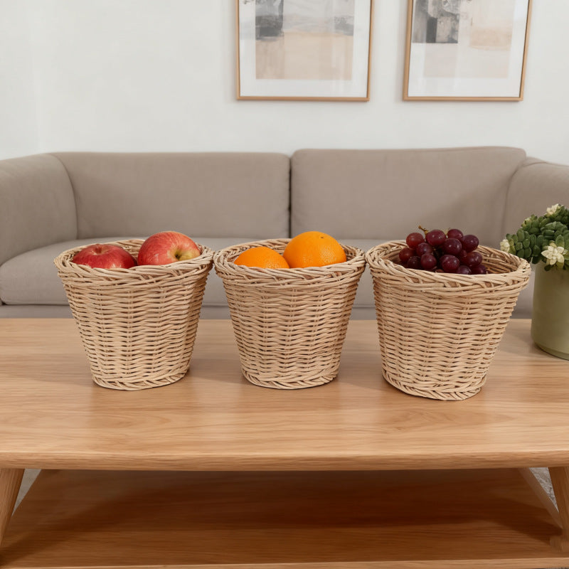 Decorative Natural Woven Fruit Storage Baskets Stornfield
