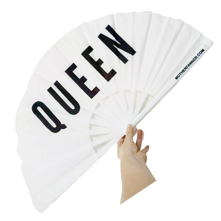 Women Colorful Fan with sturdy plastic ribs Stornfield