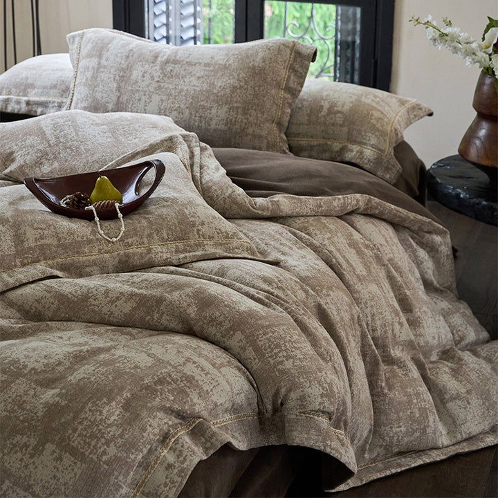 Stonewashed Linen Duvet Cover and Sham Set
