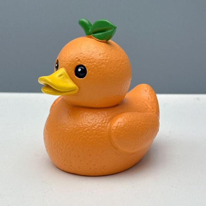 Funny rubber duck with vegetable motif Stornfield
