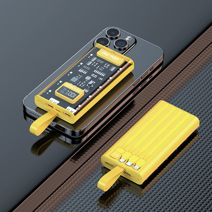 Portable power bank with powerful fast charging technology and intelligent battery level display Stornfield