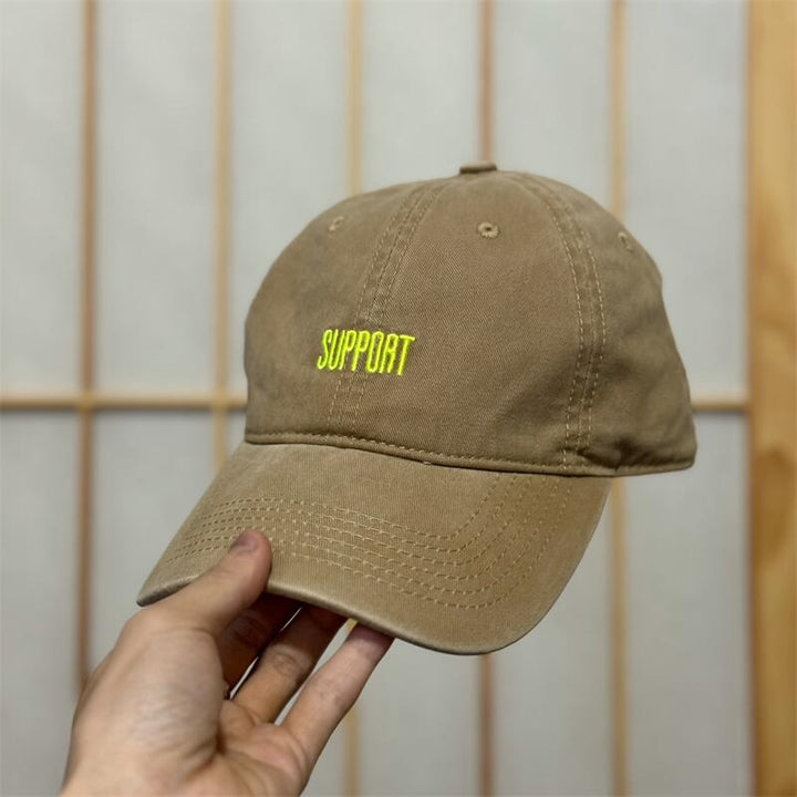 Men's Supportive Embroidered Cotton Baseball Cap Stornfield
