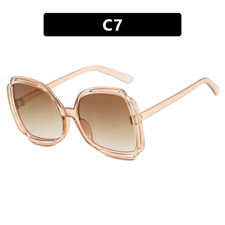 Women's oversized sunglasses in stylish retro design Stornfield