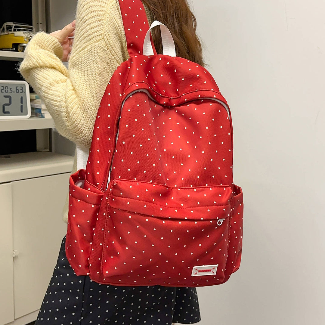 Stylish Polka Dot Backpack Stornfield