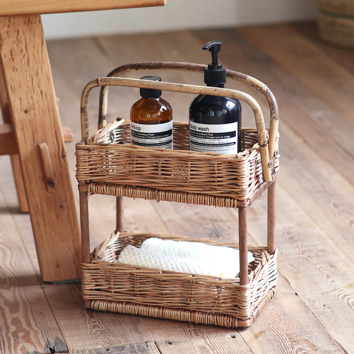 Practical storage basket with handle Stornfield