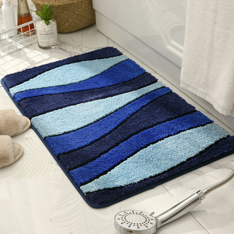Contemporary Geometric Bath Mat Stornfield