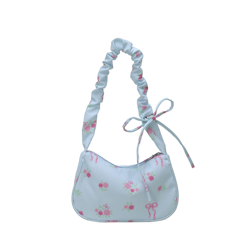 Floral Embroidered Handbag
